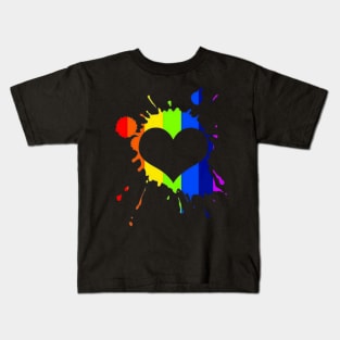 Love Splatter Kids T-Shirt